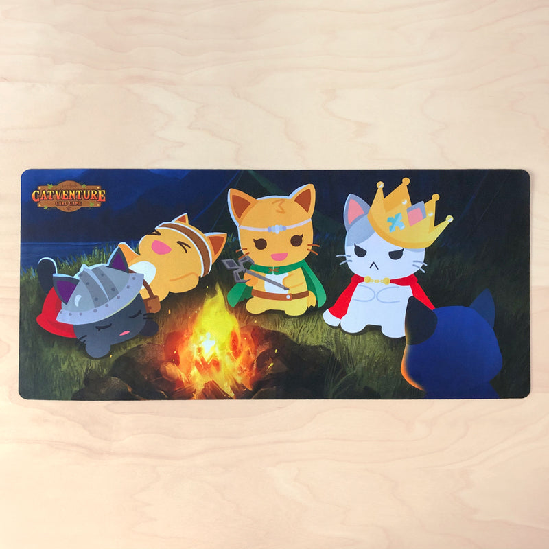 Catventure Campsite Deskmat